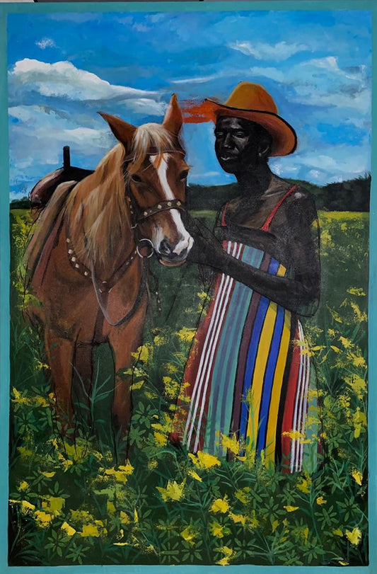 The Equestrian journey (I) Samuel Akinrujomu - Afrikanizm