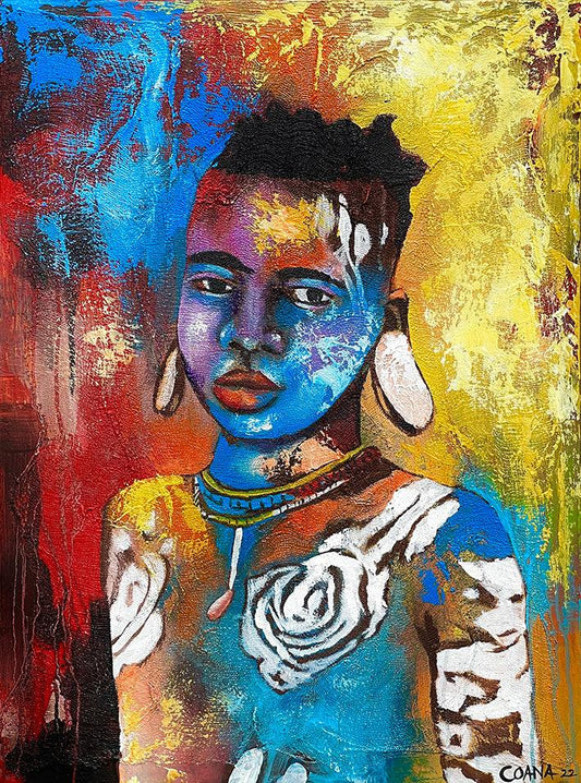 African Girl II Sebastião Coana - Afrikanizm