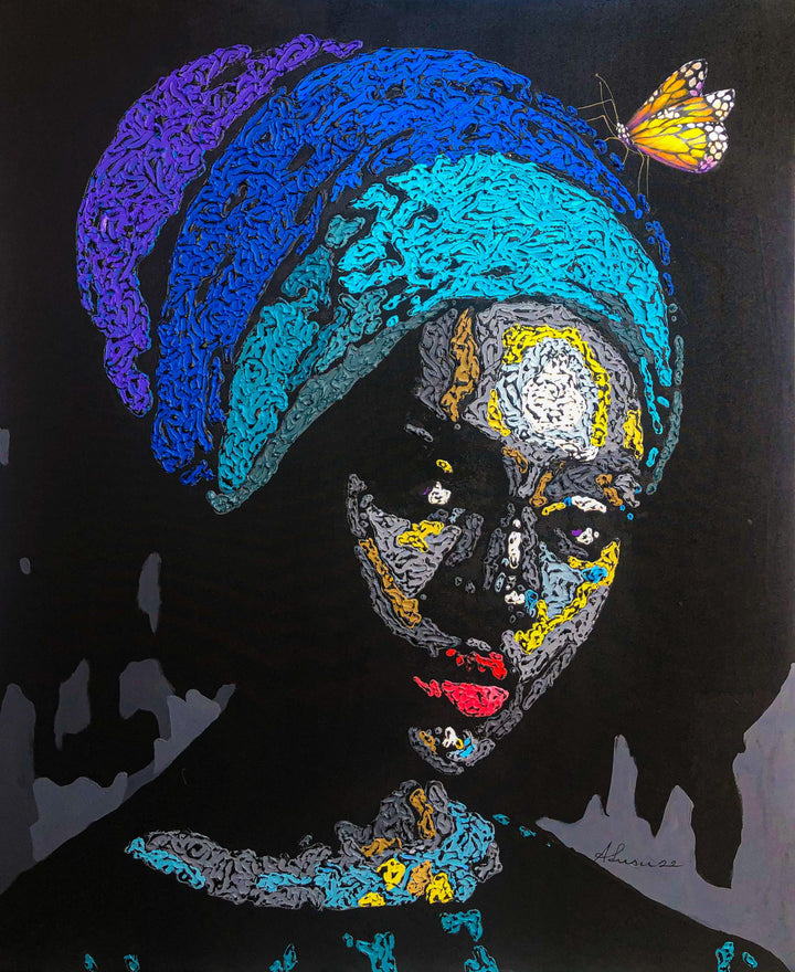 Beauty Beneath the Scarf Richard Adusu - Afrikanizm