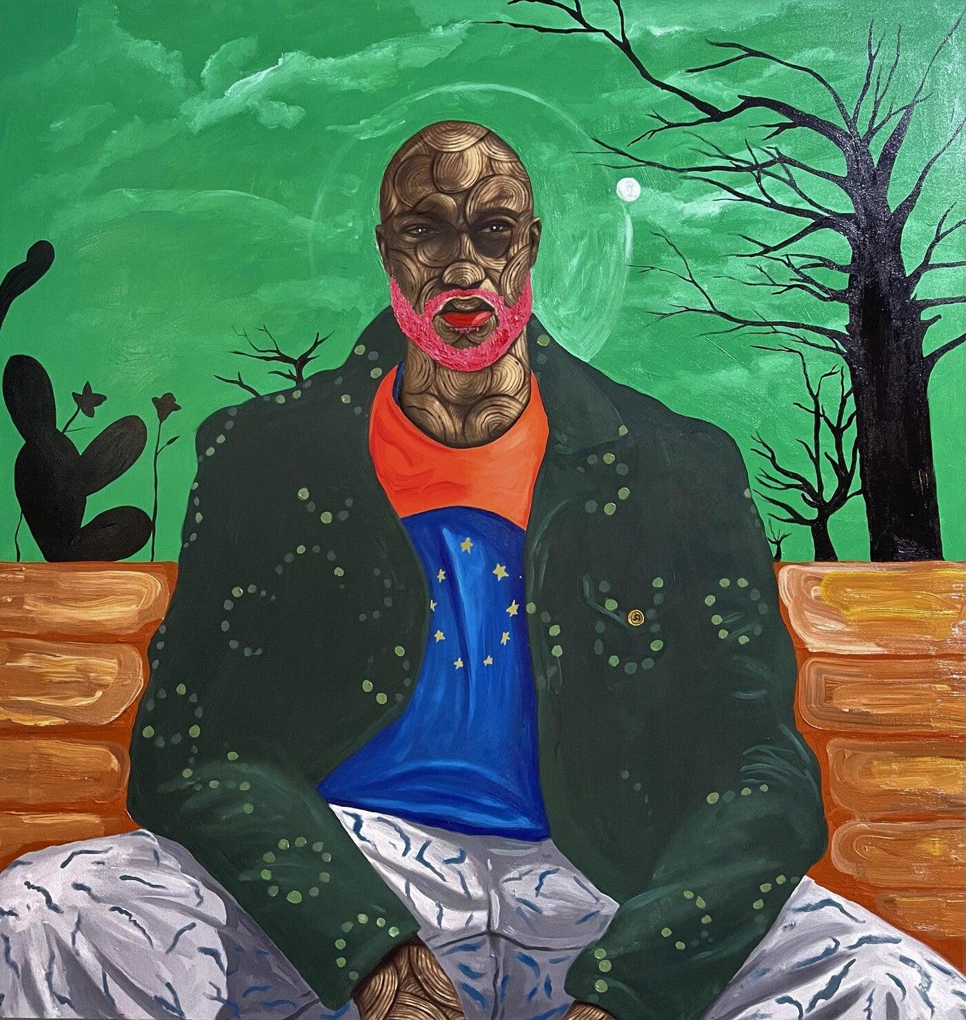 Virgil Abloh, Painting by Eric Odartey Cruickshank | AFRIKANIZM ART ...